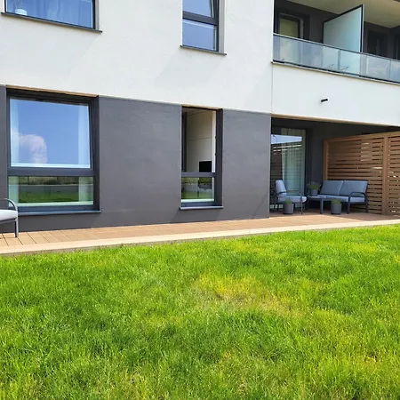 Apartment 150 Zaspa Vvita Z Ogrodem I Tarasem *