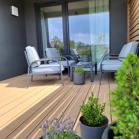 150 Zaspa Vvita Z Ogrodem I Tarasem Appartement Gdańsk