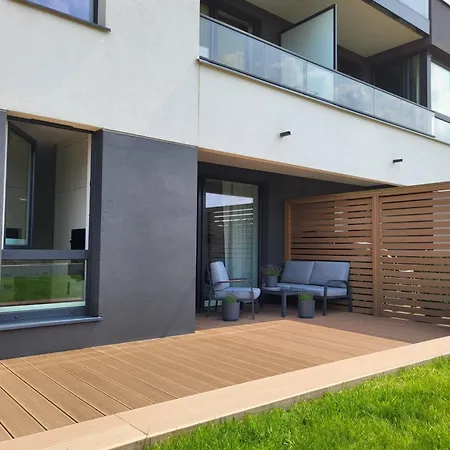 Apartament 150 Zaspa Vvita Z Ogrodem I Tarasem Gdańsk
